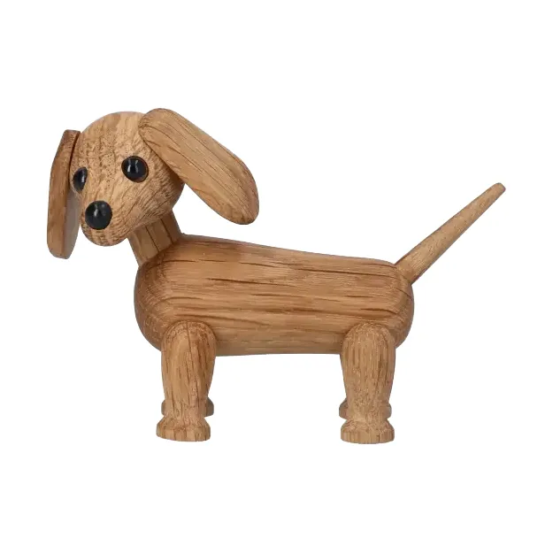 Chico hundefigur, Beige, 10,5x4,8x6,8 cm Spring Copenhagen