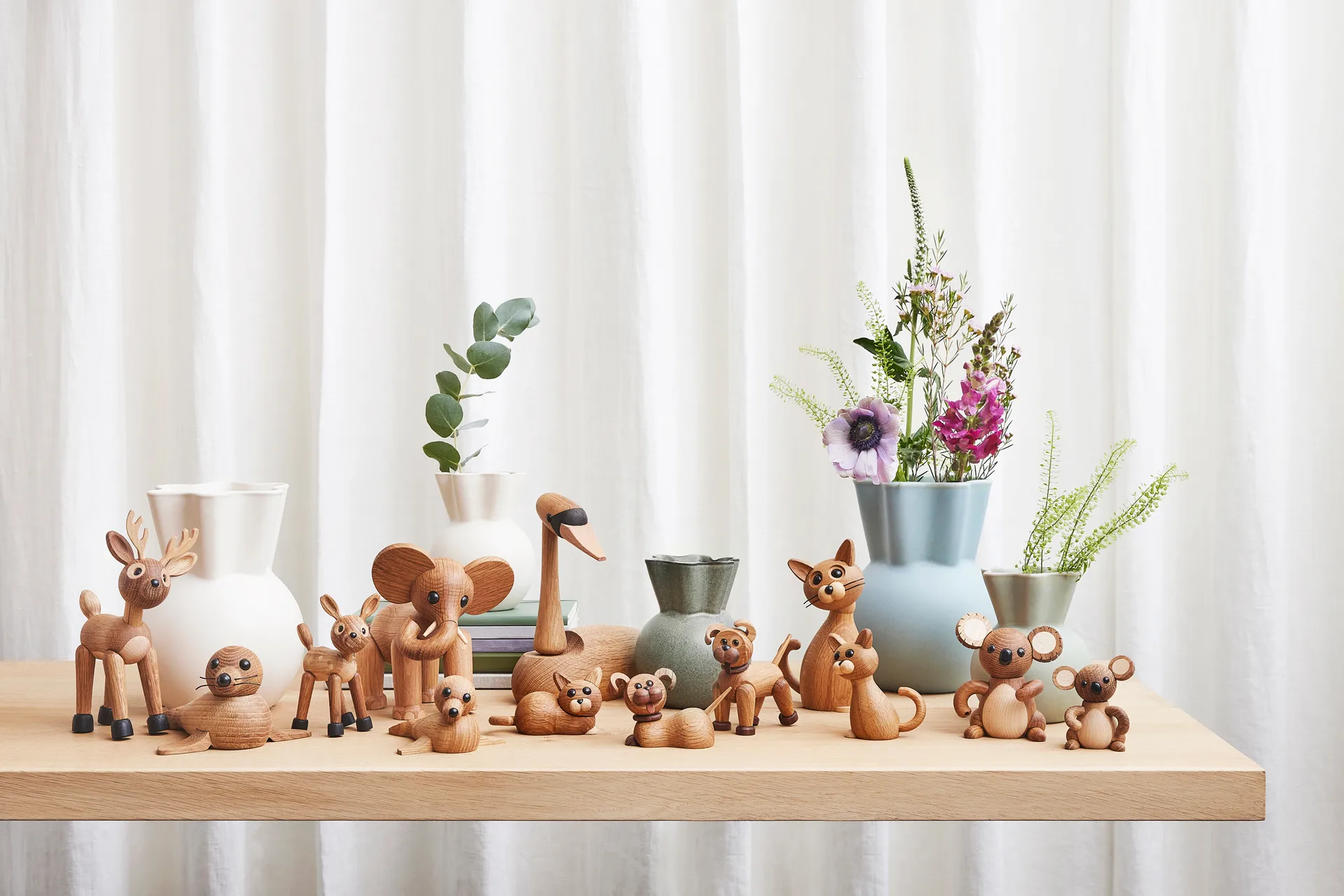 Eva Stæhr-Nielsen vase 20 cm, Lyseblå Spring Copenhagen