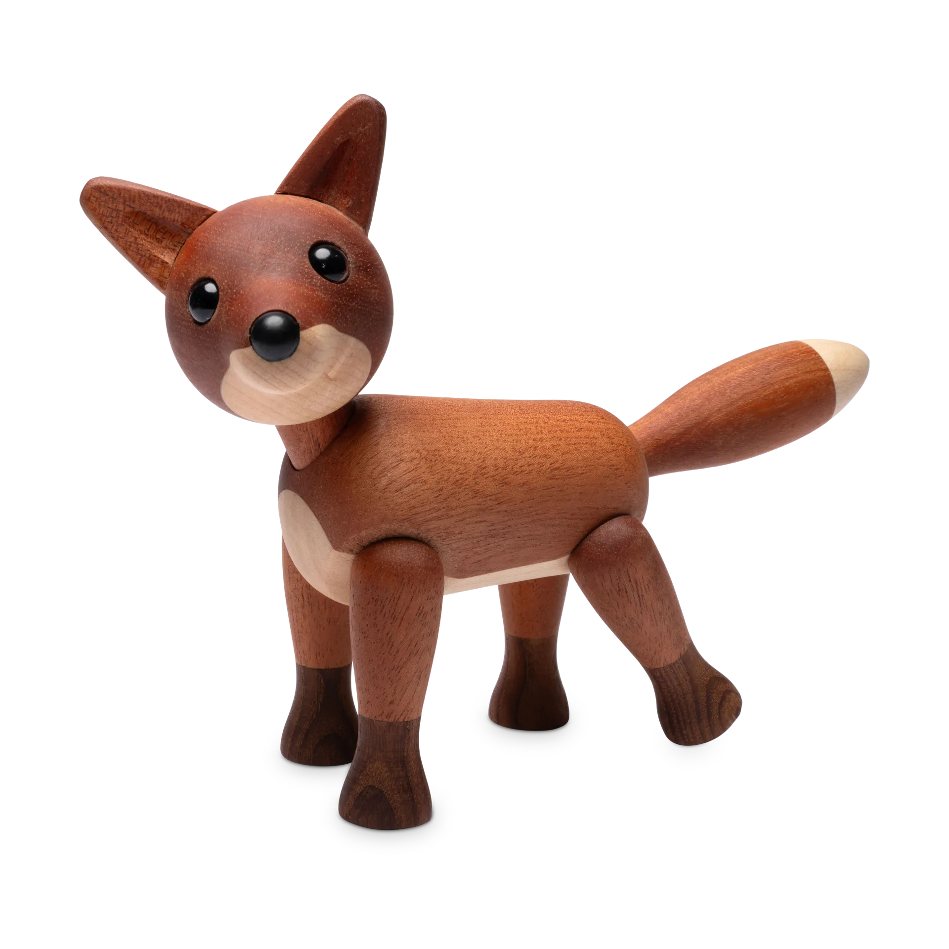 Foxy rev dekorasjon 12 cm, Mahogni Spring Copenhagen