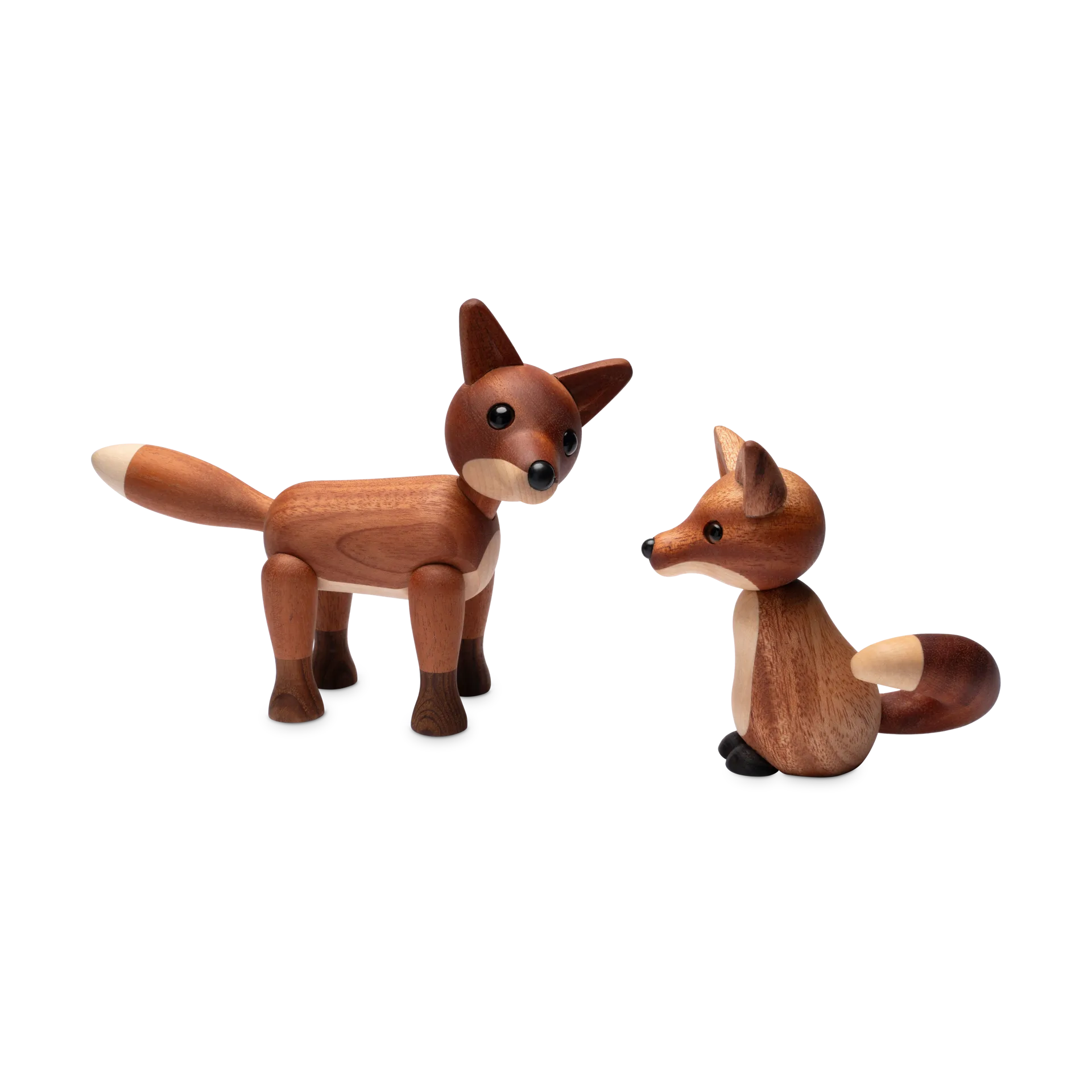 Foxy rev dekorasjon 12 cm, Mahogni Spring Copenhagen