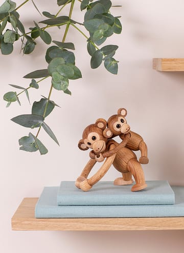 Jolly ape dekorasjon 11 cm - Eik - Spring Copenhagen