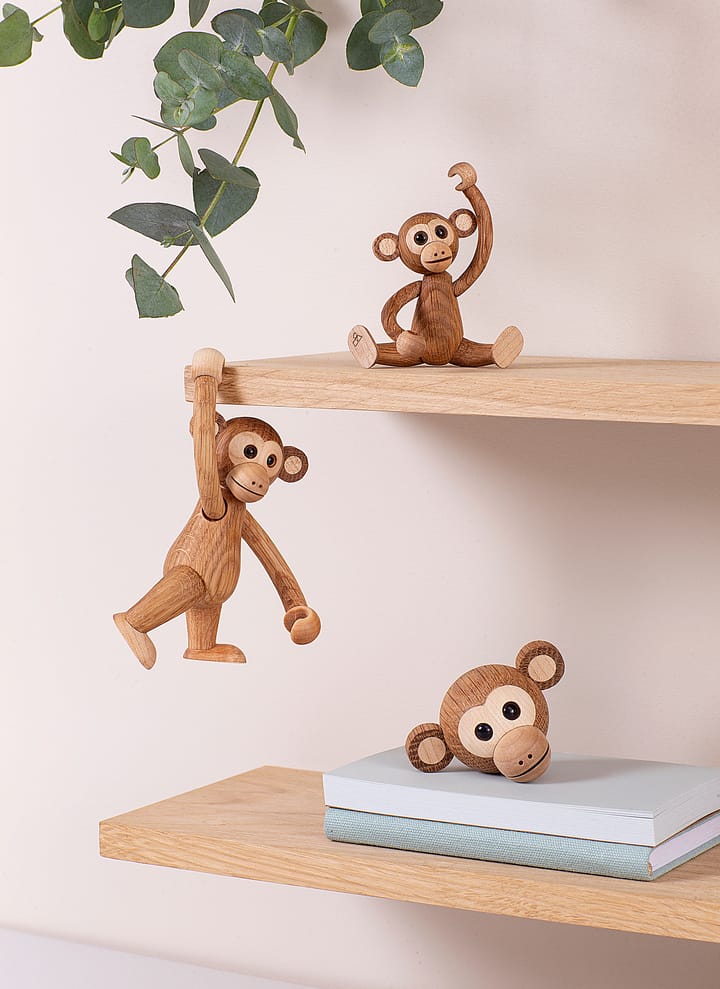 Jolly ape dekorasjon 11 cm, Eik Spring Copenhagen