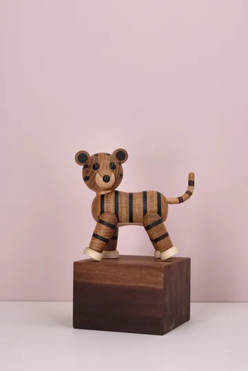 Shiva tigerfigur - Beige, 12x6x12 cm - Spring Copenhagen