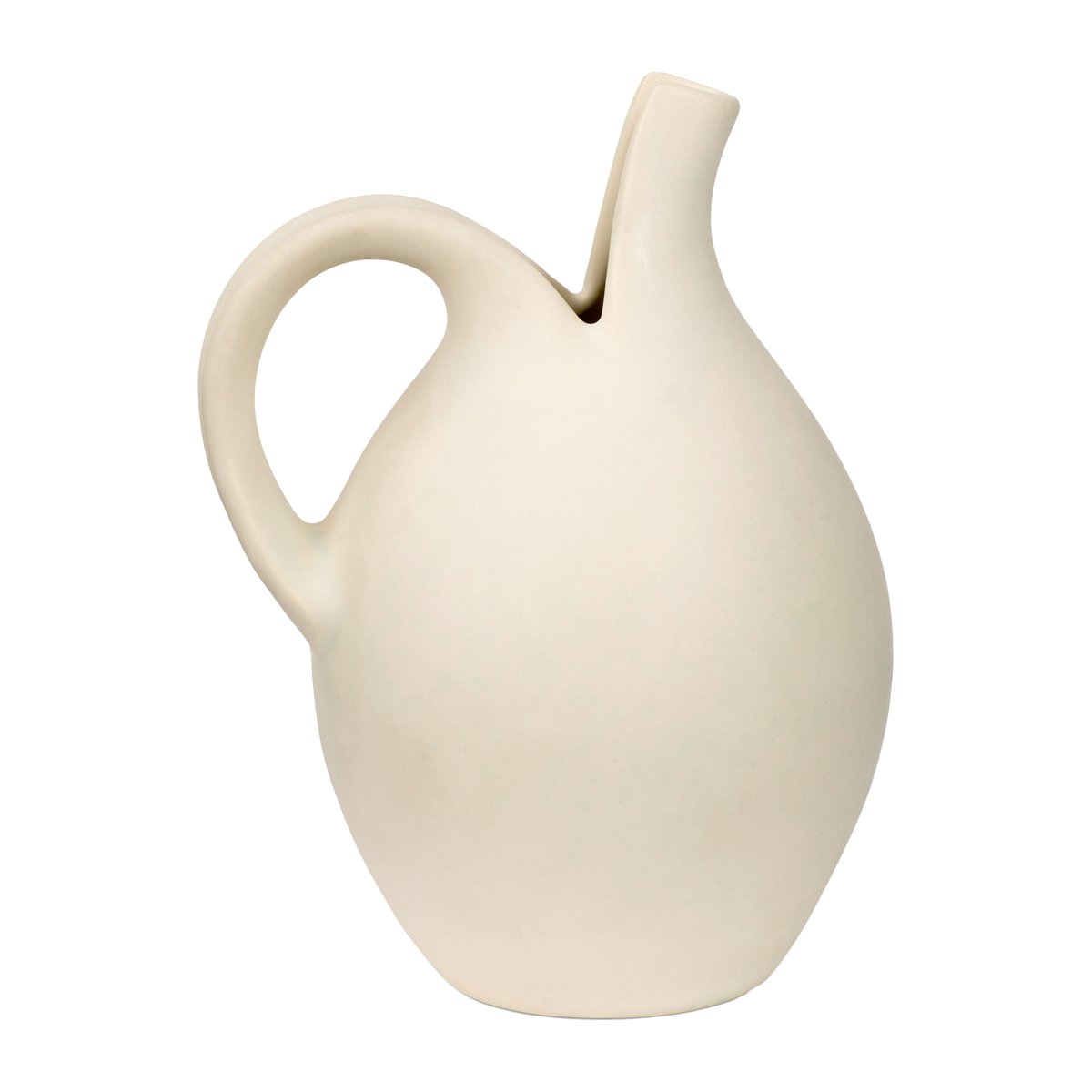 Spring Copenhagen - Spaltekannen original versjon vannkanne/vase 18 cm hvit