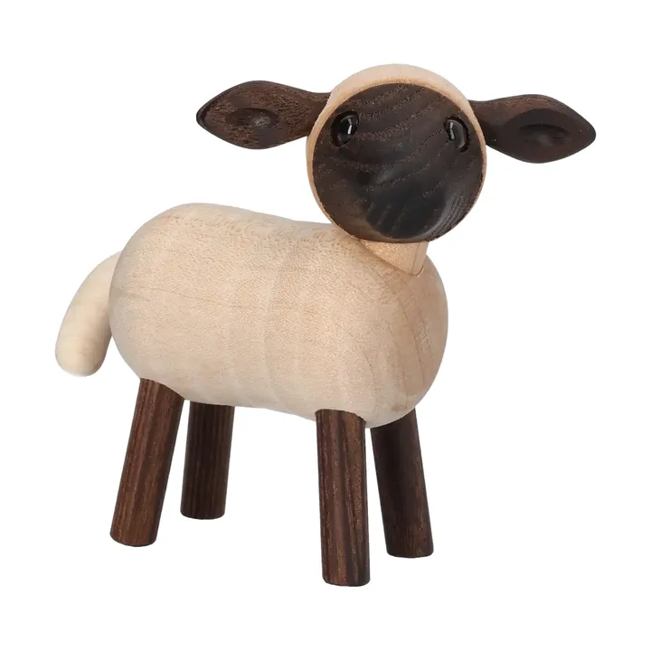 Will lammefigur - Beige, 6,6x9xH8,5 cm - Spring Copenhagen