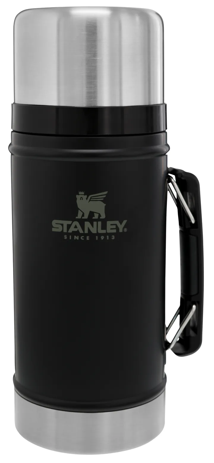 Classic mattermos 0,94 l - Mattsvart - Stanley