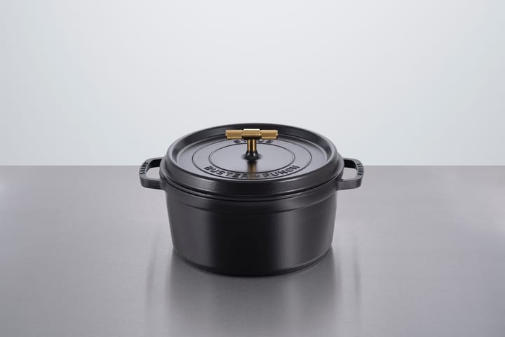 Buster & Punch gryte støpejern messing, 6,75 L STAUB