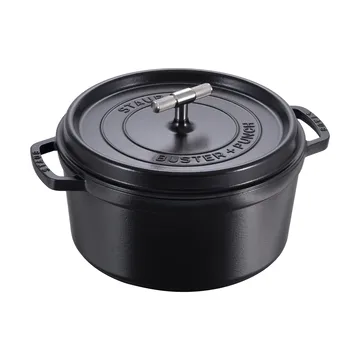 Buster & Punch gryte støpejern rustfritt stål - 6,75 L - STAUB