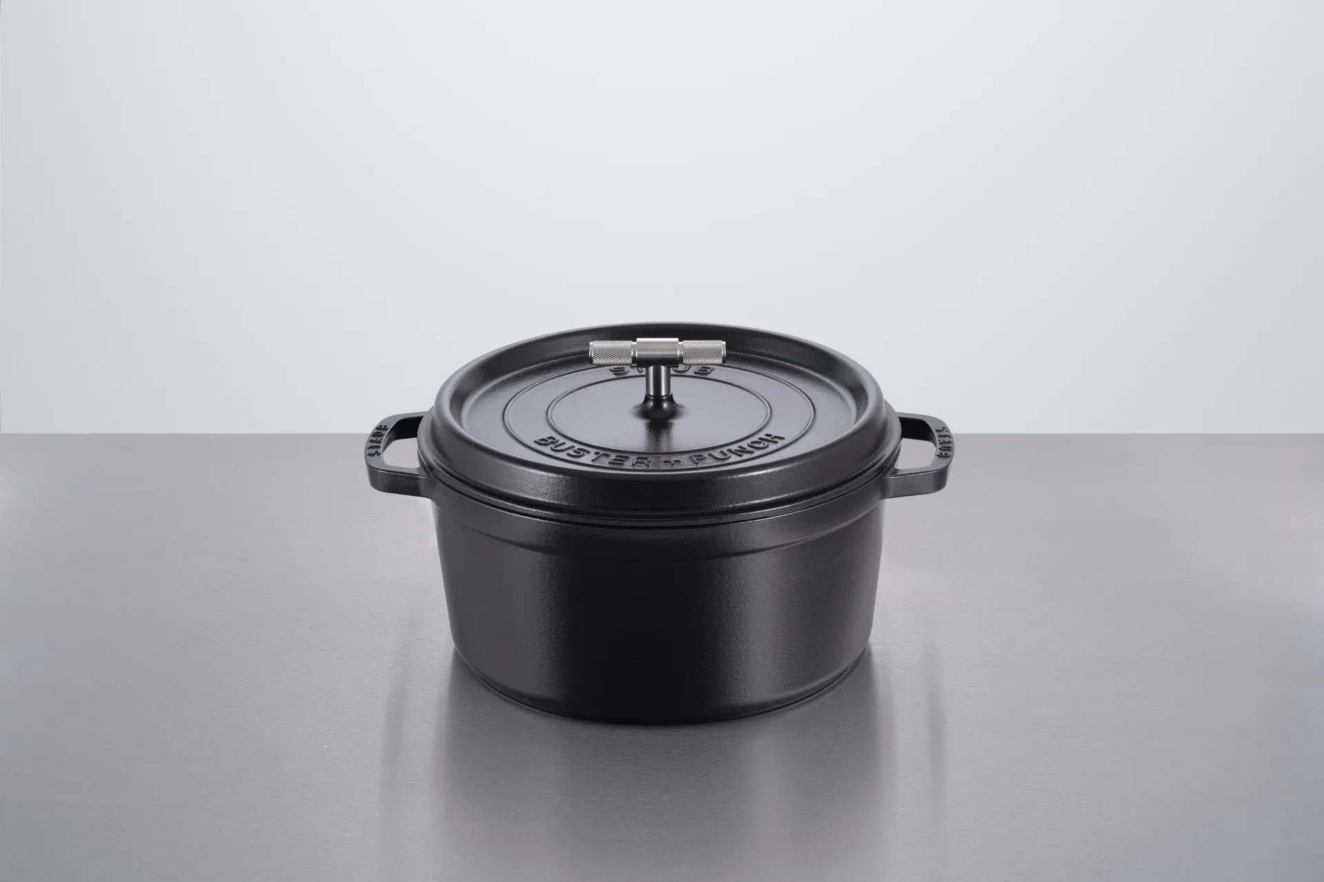 Buster & Punch gryte støpejern rustfritt stål, 6,75 L STAUB