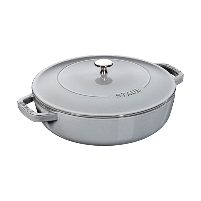 Chistera kasserolle Ø28 cm 3,7 L, Grå STAUB