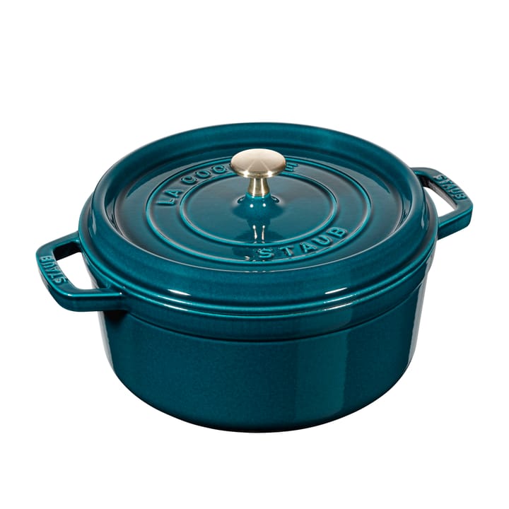 La Mer rund gryte, tre lager emalje, 3,8 l STAUB