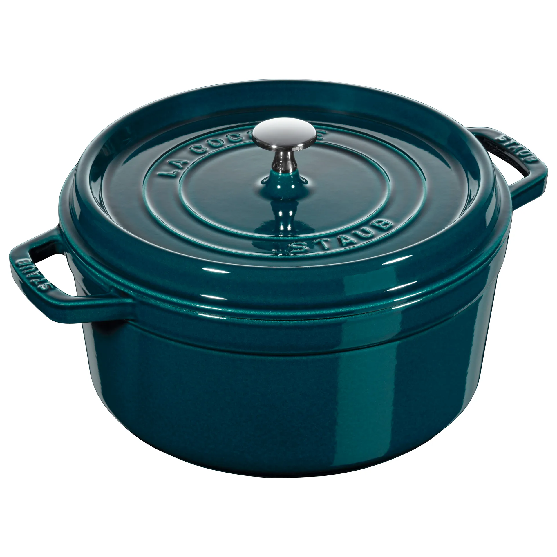 La Mer rund gryte, tre lager emalje, 6,7 l STAUB