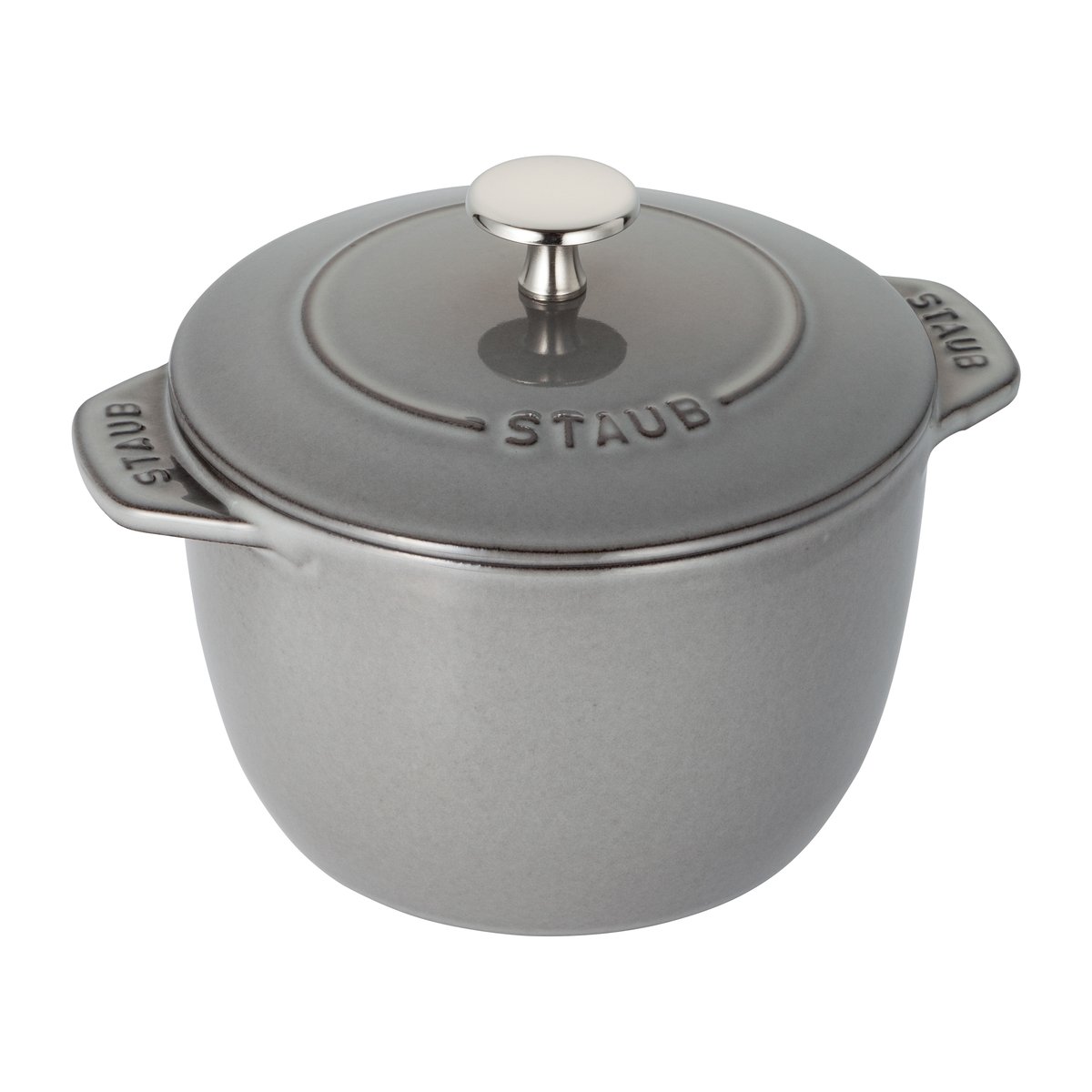 STAUB Rice cocotte støpejernsgryte 1,6 L Grå