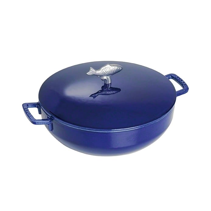 Staub bouillabaisse støpejernsgryte - blå - STAUB