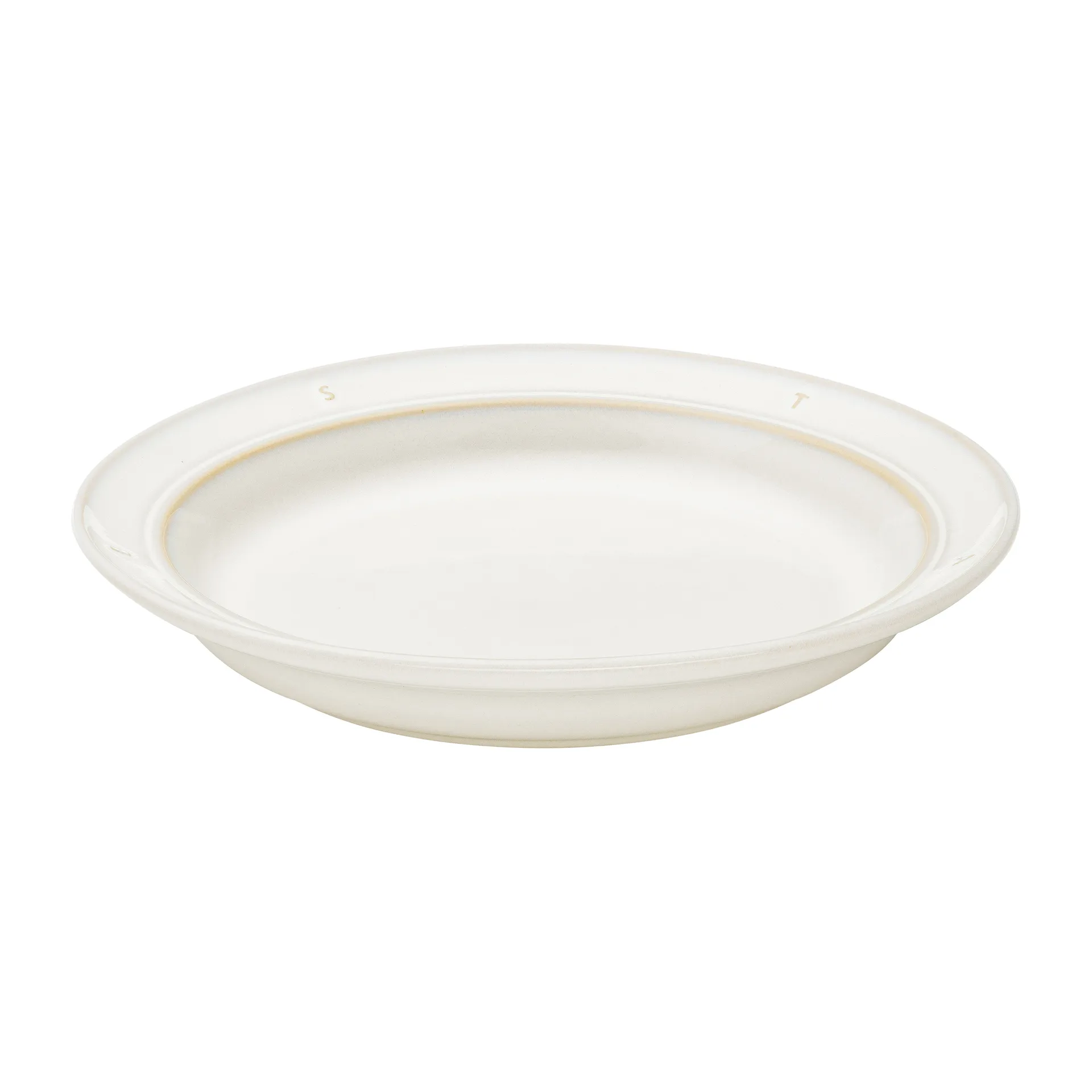 Staub Boussole tallerken dyp Ø24 cm, Off white STAUB