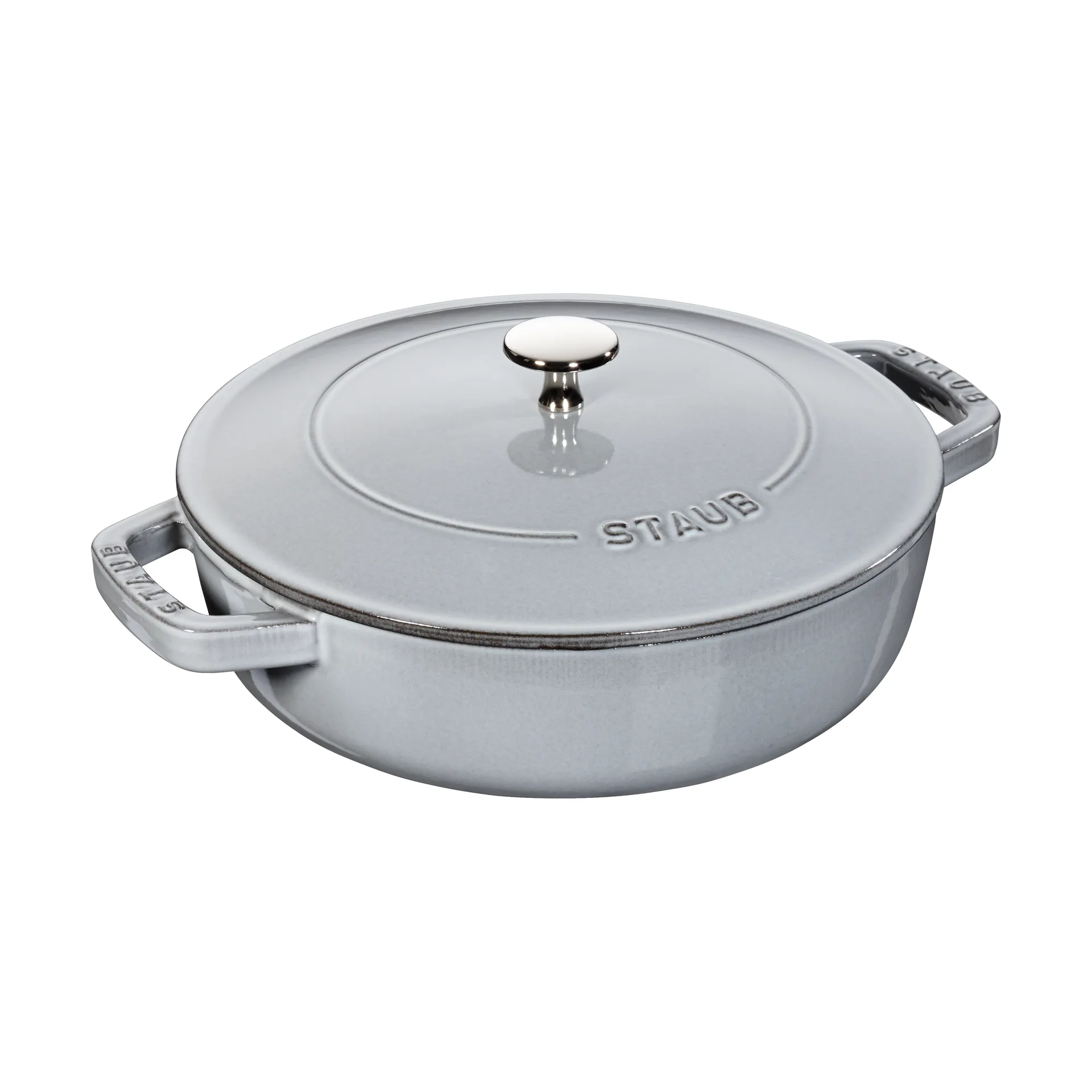 Staub Chistera traktørpanne støpejern Ø24 cm, Grafittgrå STAUB