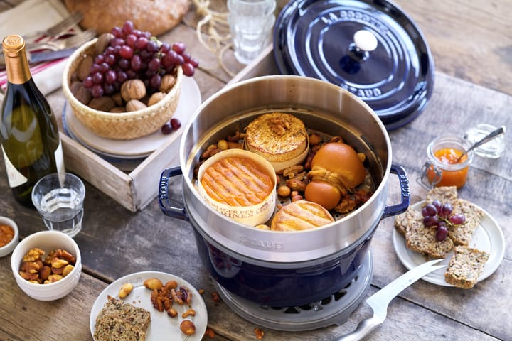 Staub dampinnsats gryte Ø26 cm, Rustfritt stål STAUB