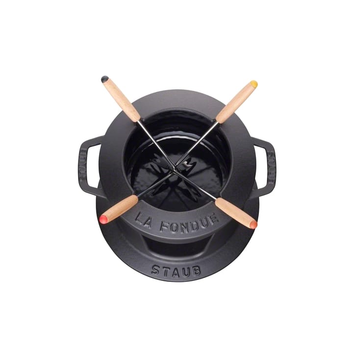 Staub fonduesett 1,1 l, svart STAUB