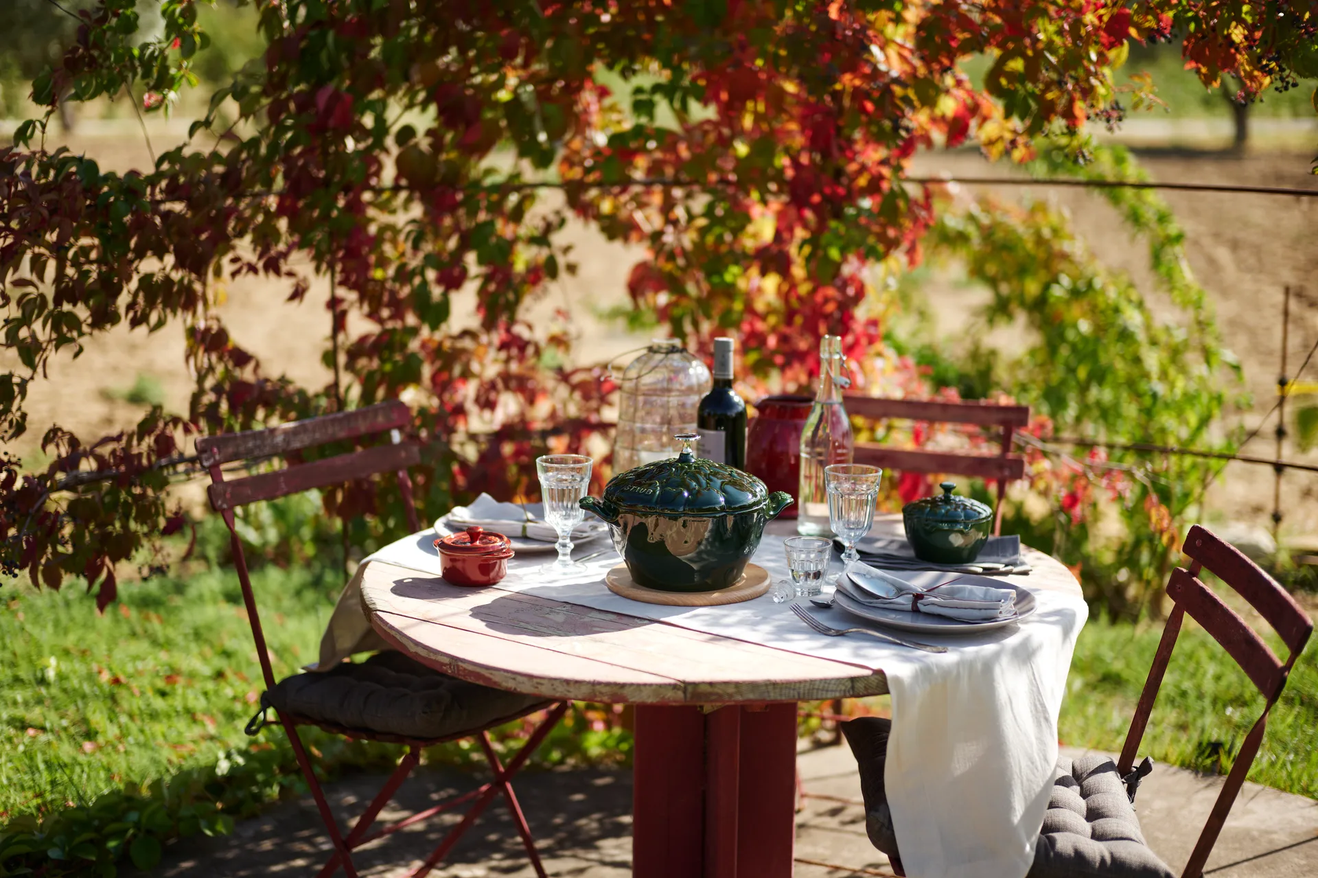 Staub La Cocotte gryte artisjokk 3 L, Basilikagrønn STAUB