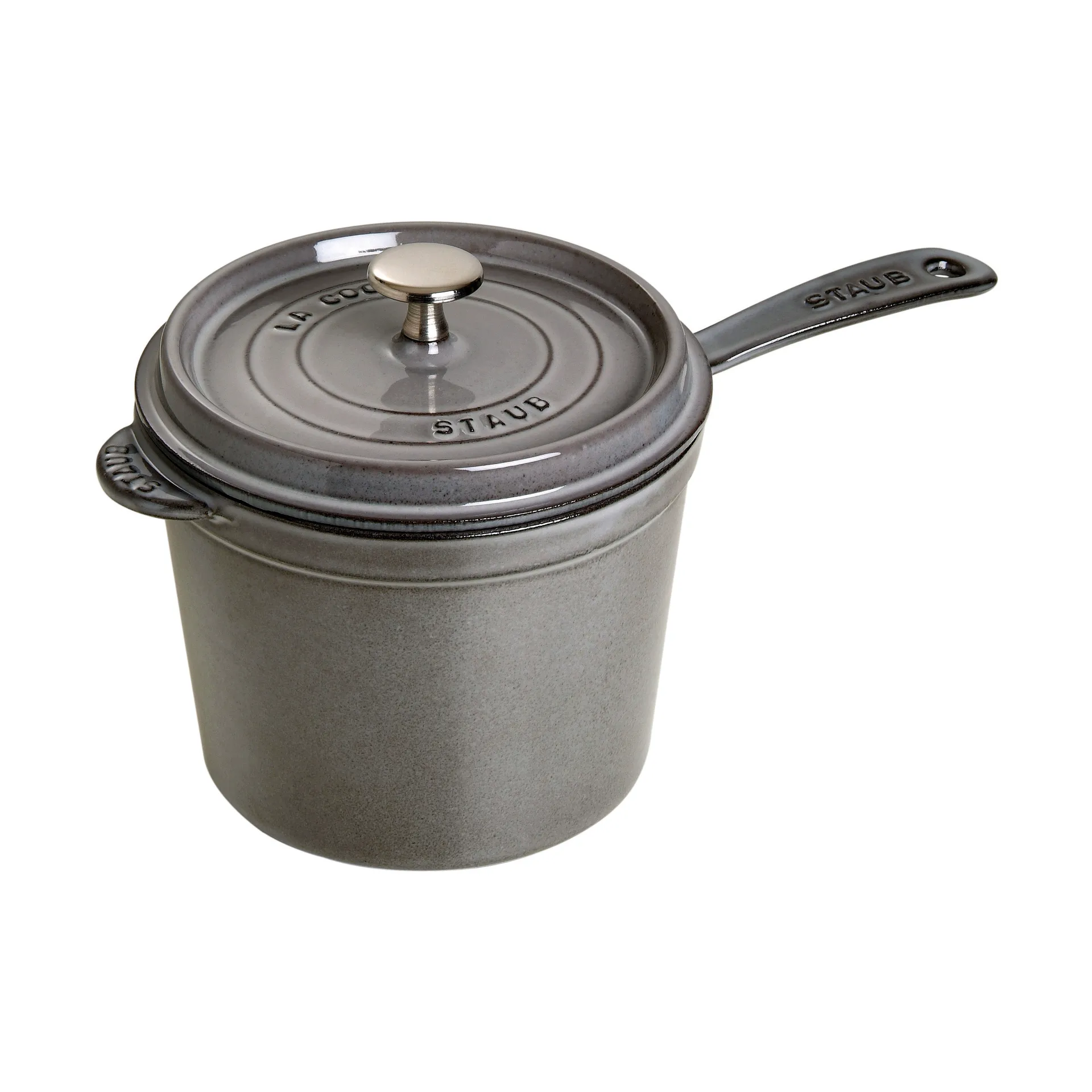 Staub La Cocotte gryte høy grafittgrå, 2,8 L STAUB