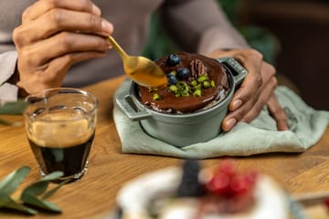 Staub La Cocotte rund gryte støpejern 0,25 L - Eukalyptus - STAUB