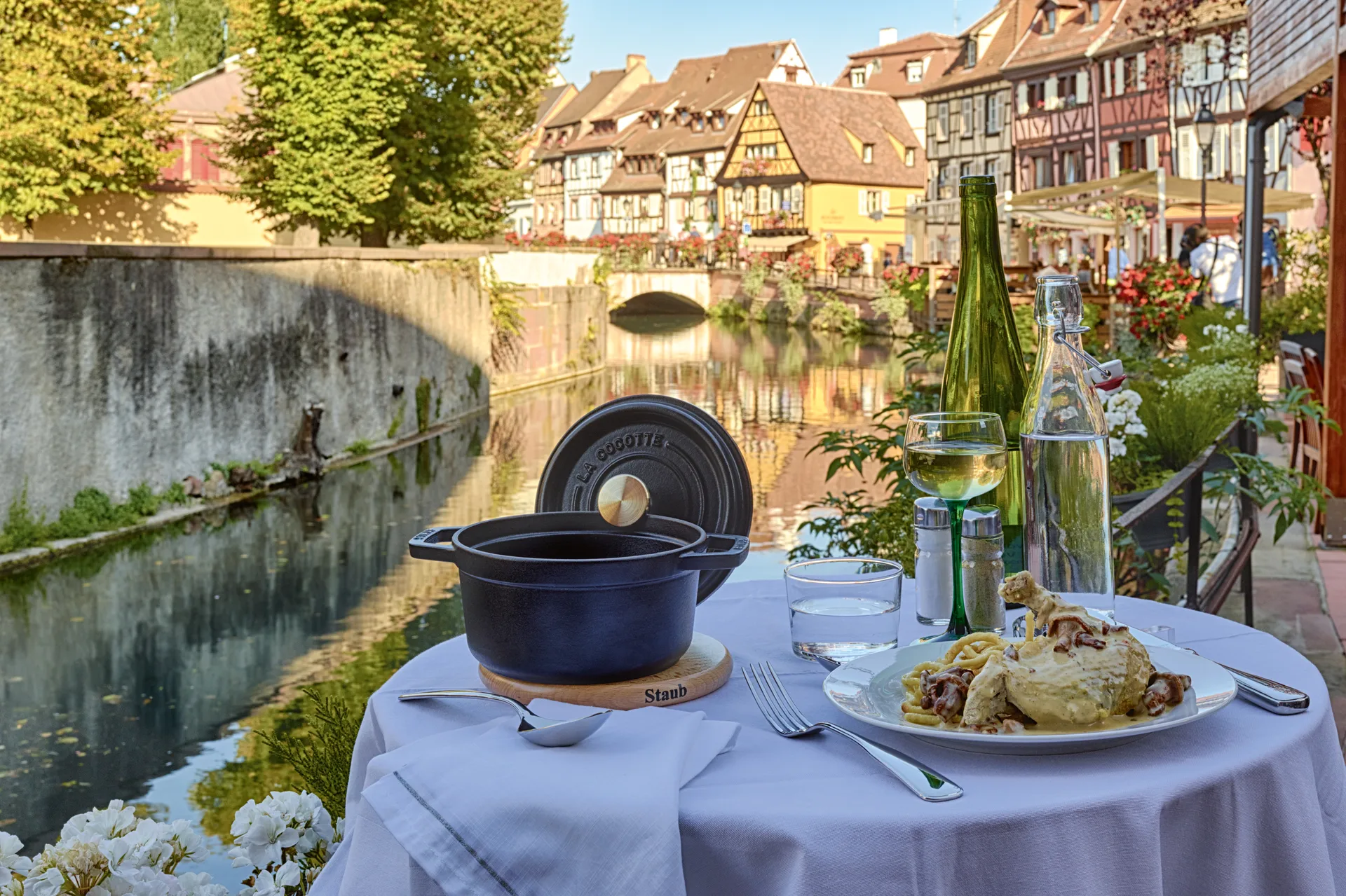 Staub La Cocotte rund gryte støpejern 1,2 L, Svart STAUB