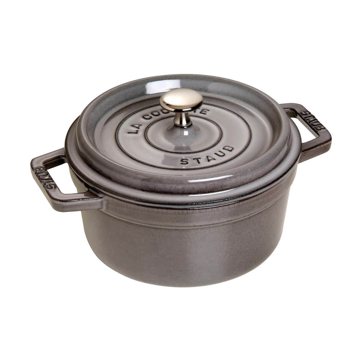 La Cocotte Rund Gryte Grå 20 cm 2,2 l