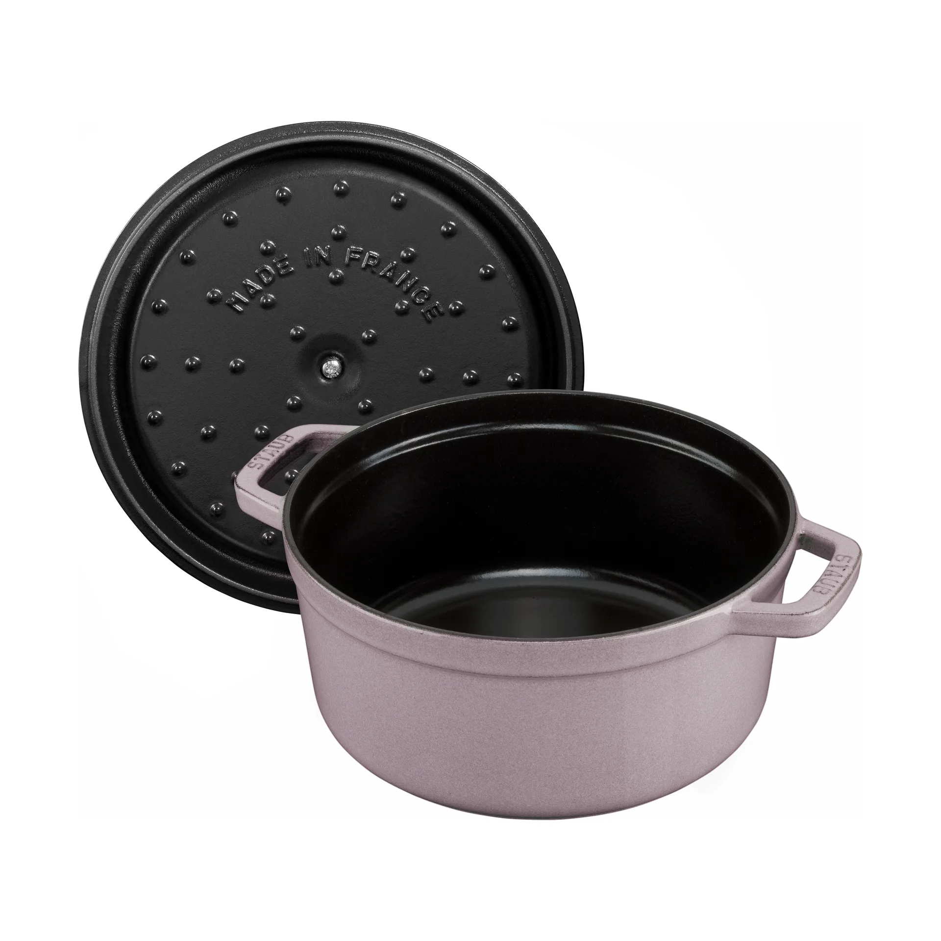 Staub La Cocotte rund gryte støpejern 3,8 L, Cherry Blossom STAUB