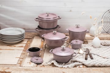 Staub La Cocotte rund gryte støpejern 3,8 L - Cherry Blossom - STAUB
