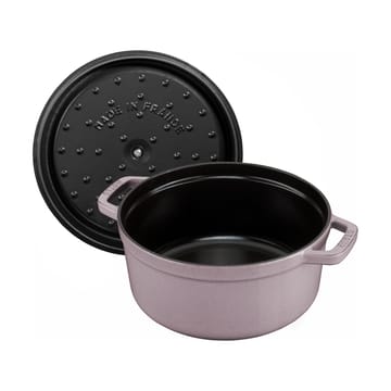 Staub La Cocotte rund gryte støpejern 5,2 L - Cherry Blossom - STAUB