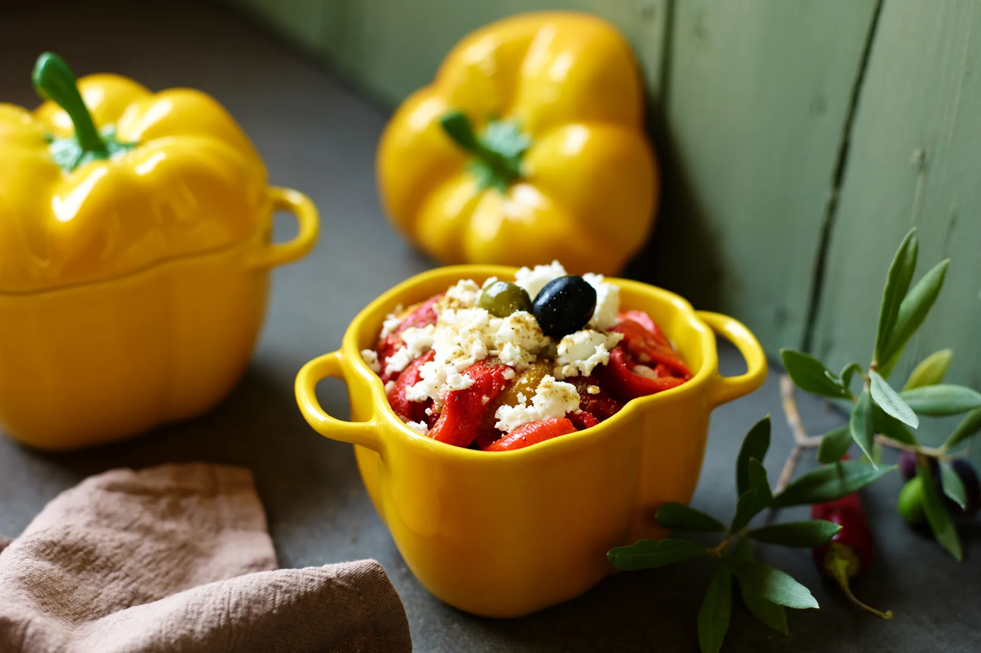 Staub mini gryte paprika 0,47 L, Gul STAUB