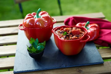 Staub mini gryte paprika 0,47 L - Orange-rød - STAUB