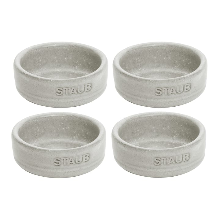 Staub New White Truffle mini skål 4-pakning, Ø 5 cm STAUB