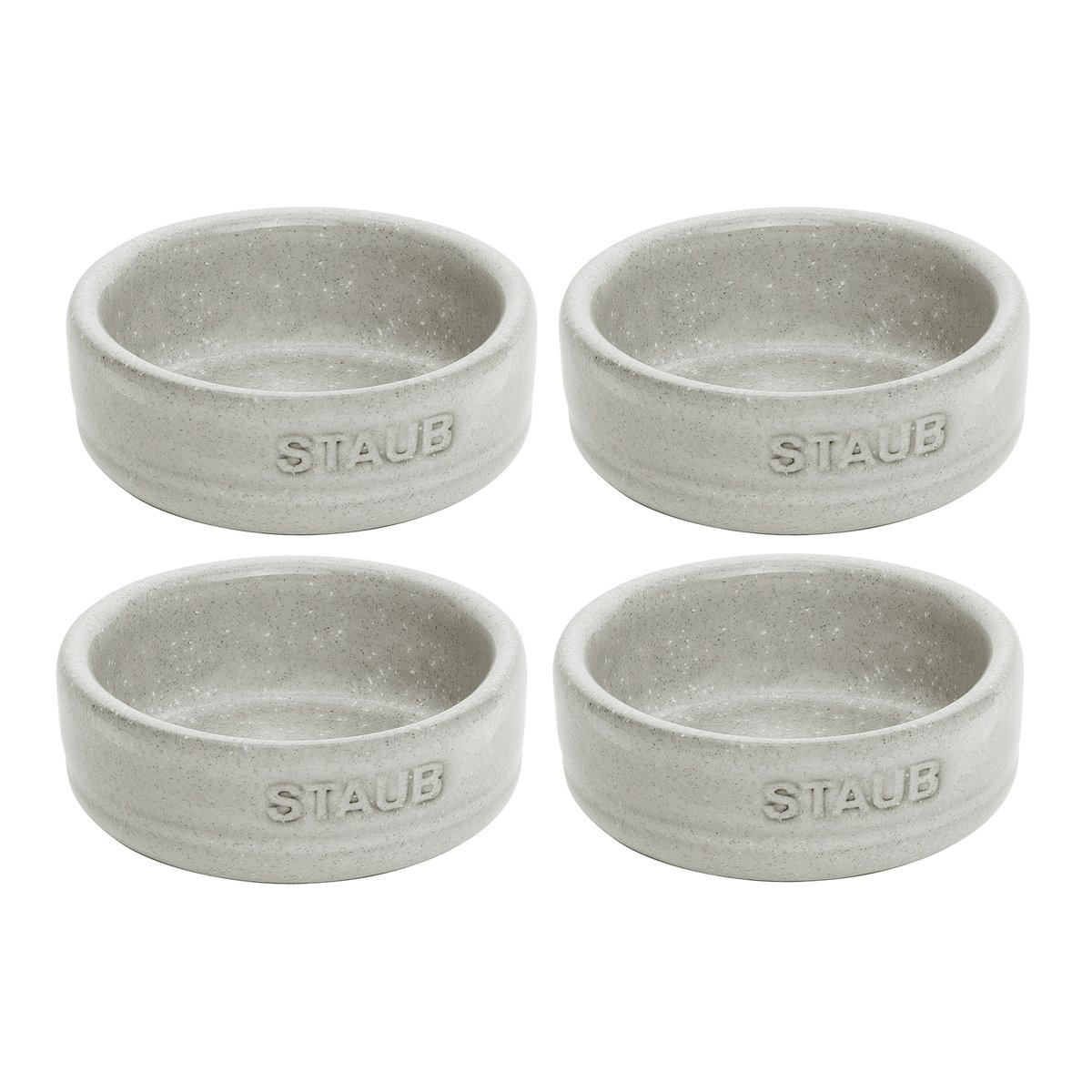 STAUB Staub New White Truffle mini skål 4-pakning Ø 5 cm