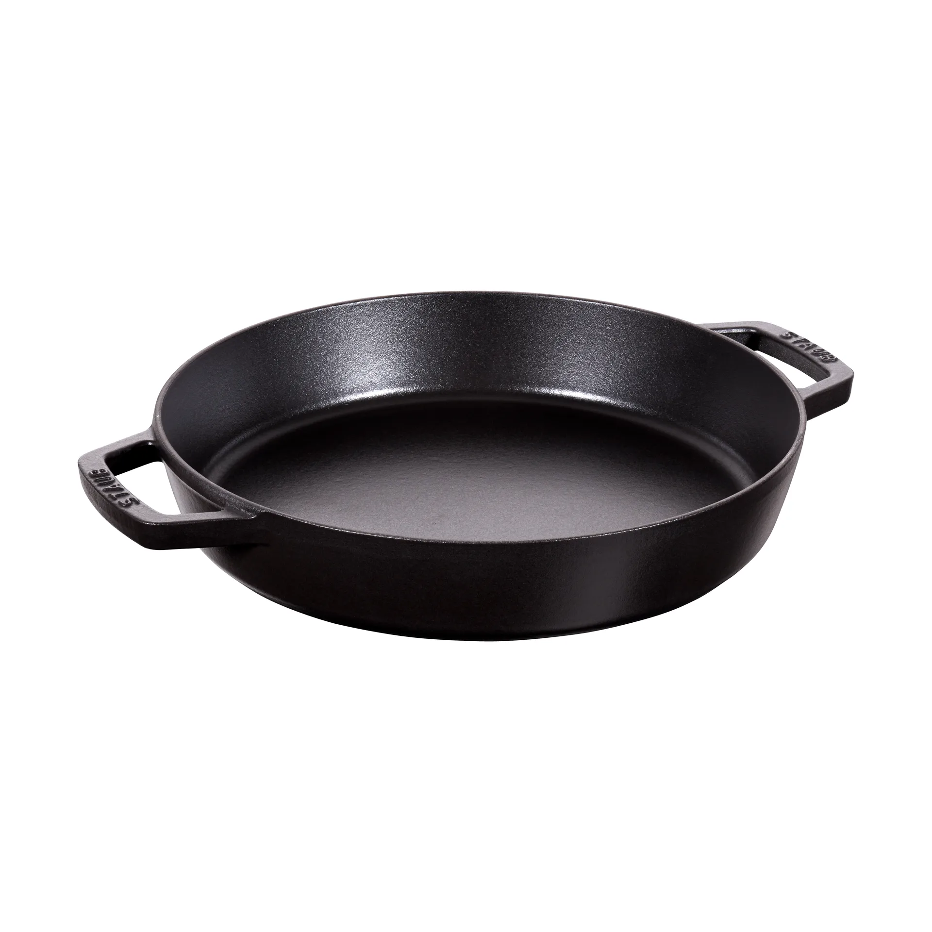 Staub paellapanne støpejern 2 håndtak Ø34 cm, Svart STAUB