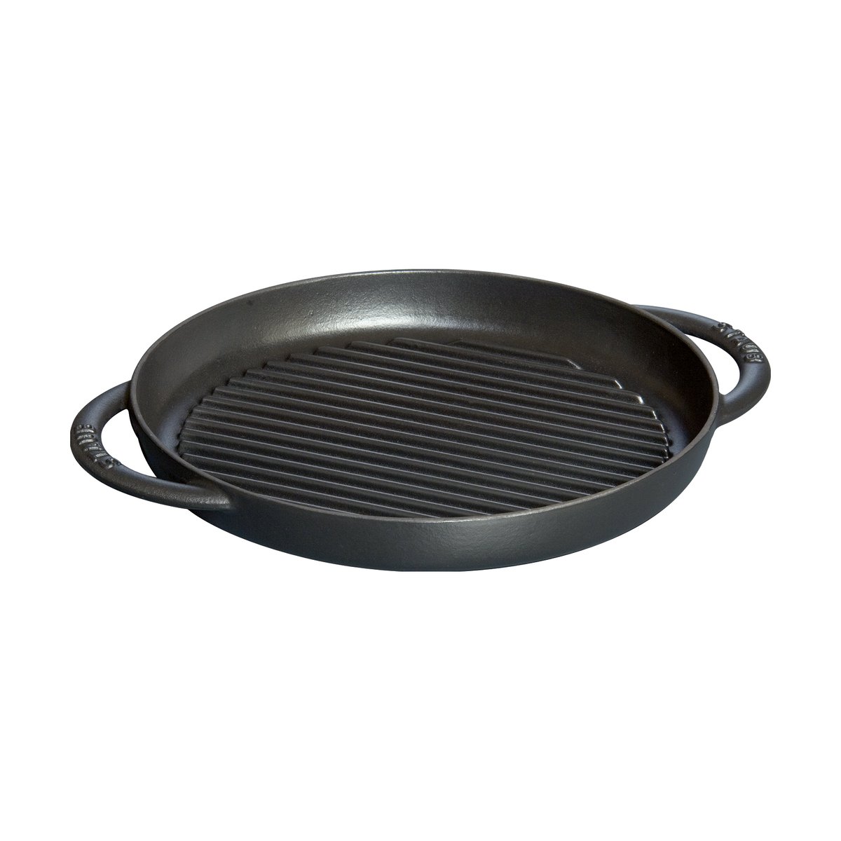 STAUB Staub Pure grillpanne støpejern rund svart Ø26 cm