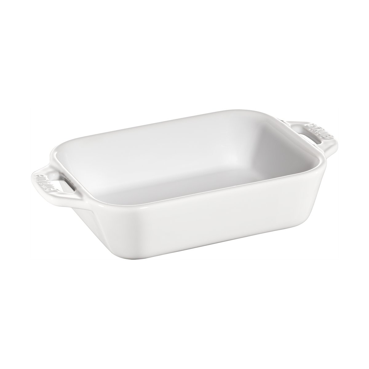 STAUB Staub rektangulær ildfast form 25 x 40 cm Hvit