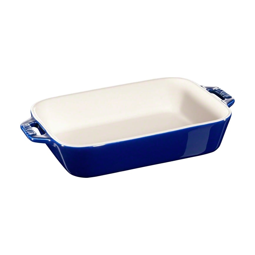 STAUB Staub rektangulær ovnsform 20 x 16 cm blå