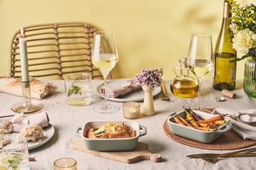 Staub rektangulær støpejern ovnsformssett 2 deler - Eukalyptus - STAUB