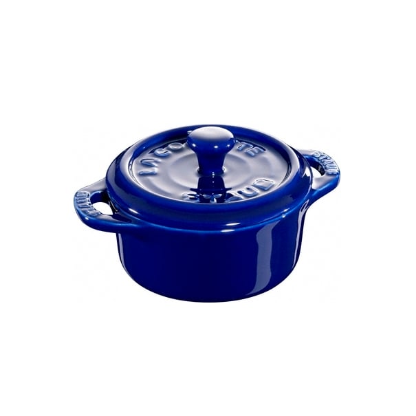 STAUB Staub rund minigryte 0,2 l blå