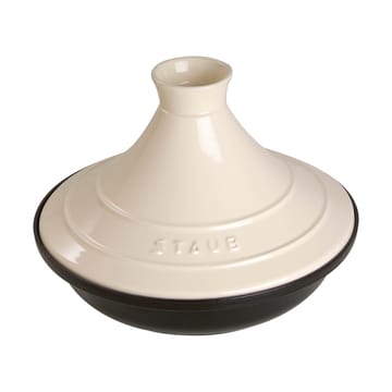 Staub Tagine støpejern svart-beige - 28 cm - STAUB