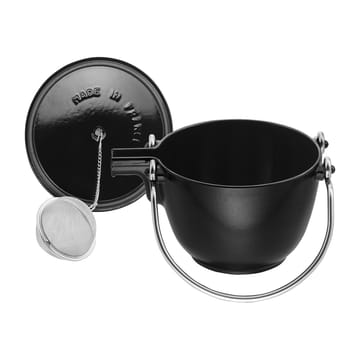 Staub tekanne rund 1,15 L - Svart - STAUB