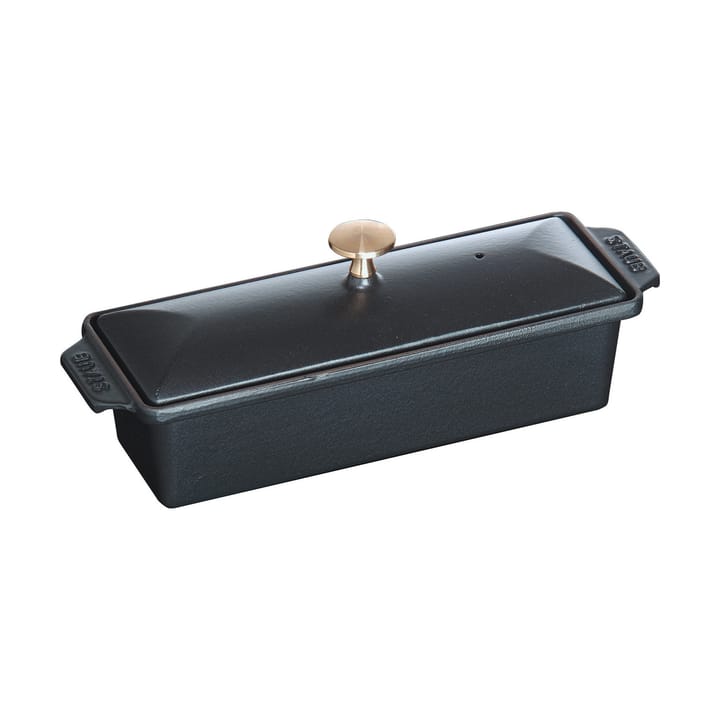 Staub Terrine ovnsform støpejern svart - 30x11 cm - STAUB