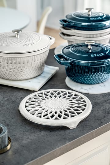 Staub Twister gryteunderlag 18,5x19 cm - Svart - STAUB