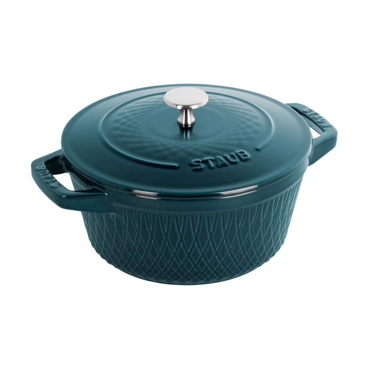 Staub Twister La Cocotte gryte 4 L - La Mer - STAUB