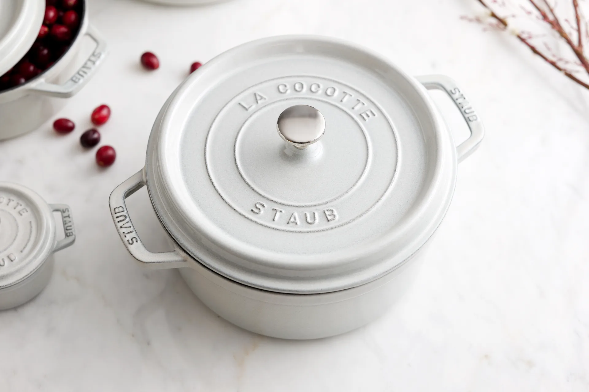 Staub White Truffle gryte, 5,2 l STAUB