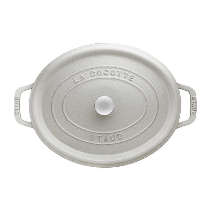 Staub White Truffle gryte oval, 3,2 l STAUB