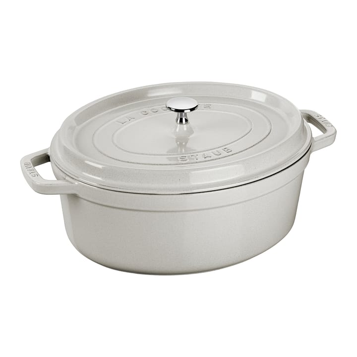 Staub White Truffle gryte oval - 4,2 l - STAUB