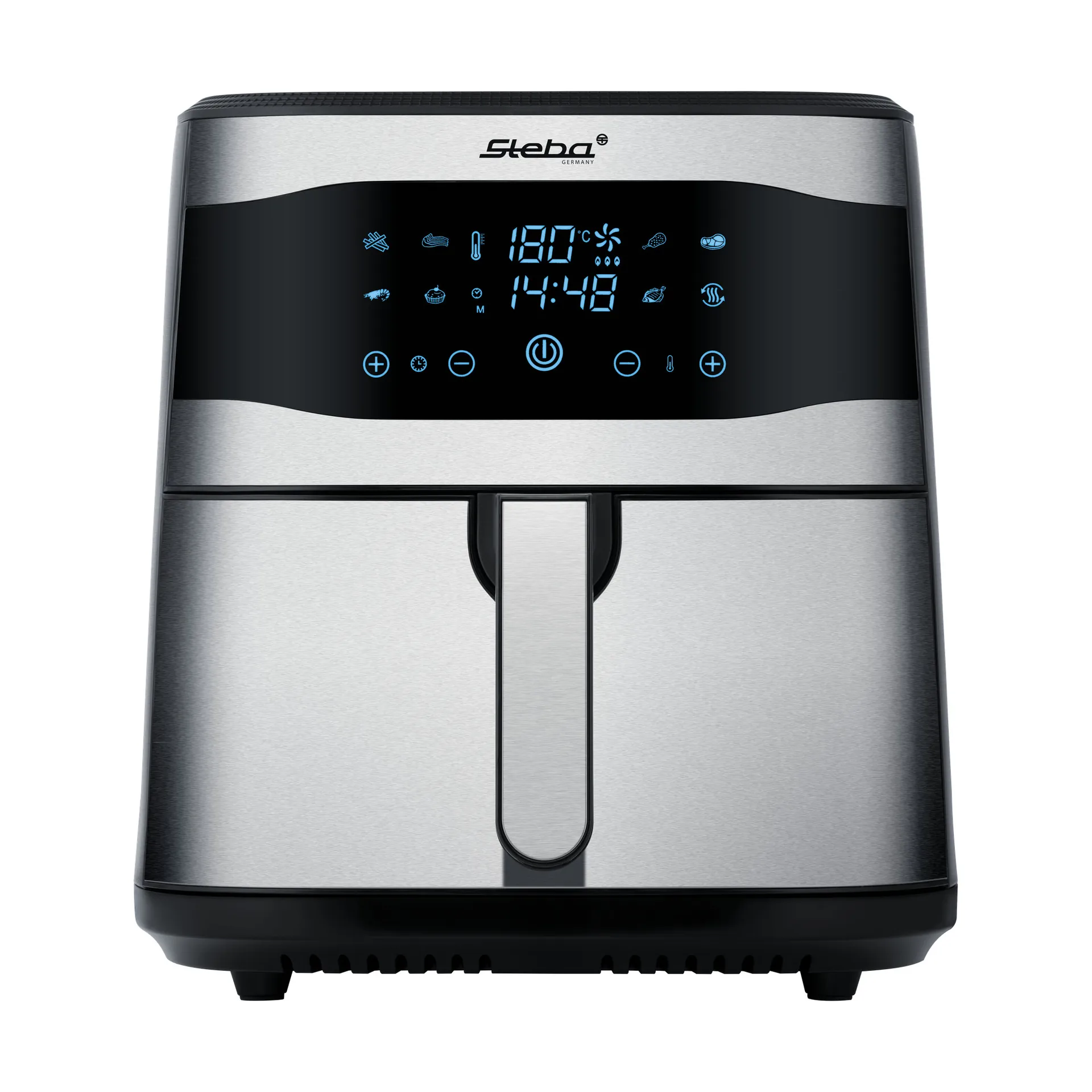 Steba HF8000 Family airfryer 8 L, Rustfritt stål Steba