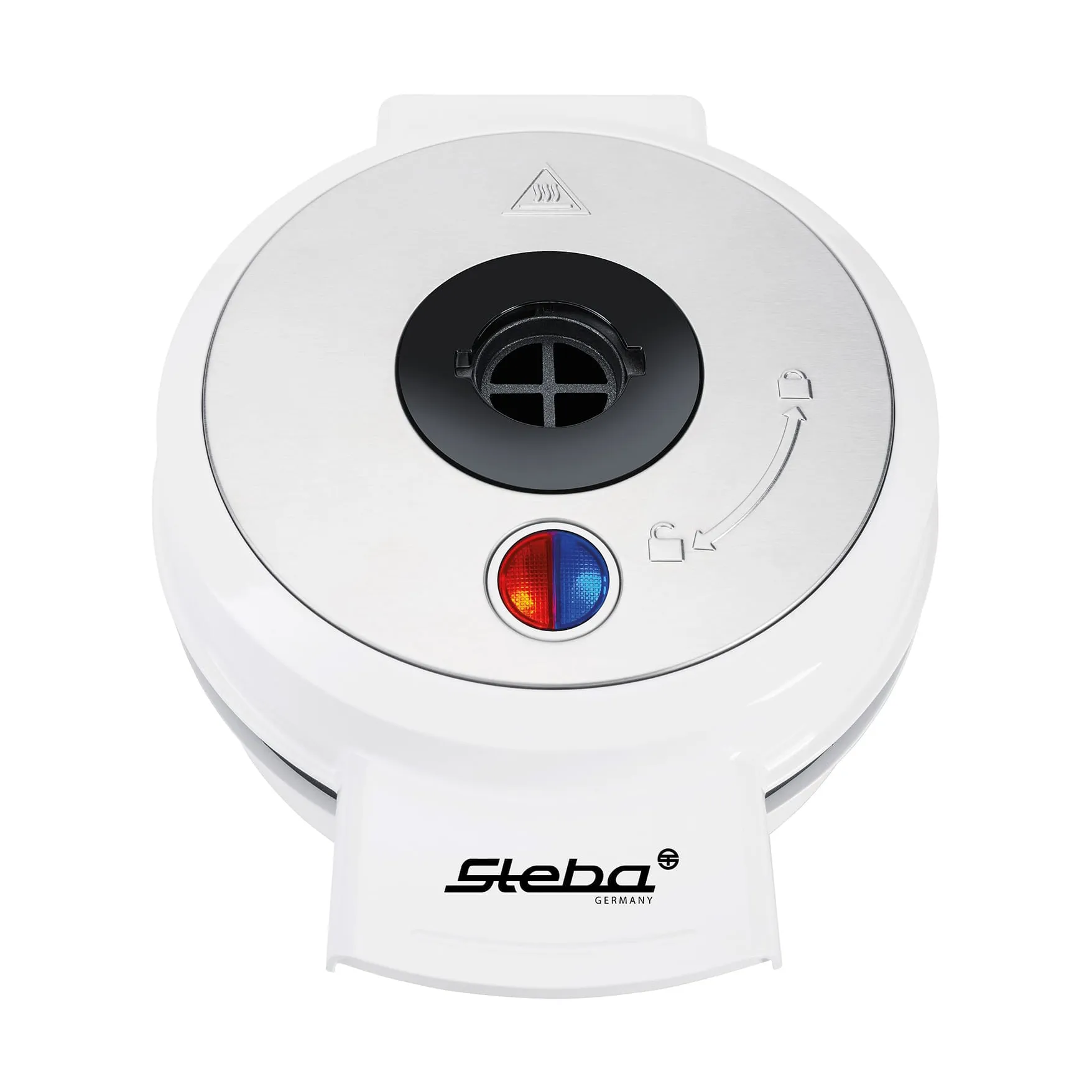 Steba Volcano WE20 belgisk vaffeljern, Hvit Steba